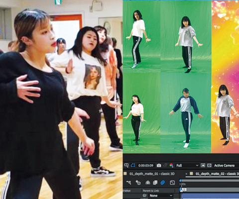 ダンス動画編集